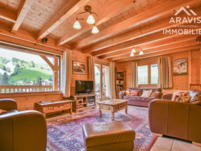 Chalet mitoyen luxe 5 chambres, ski aux pieds, proche commerces - FR-1-391-189